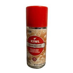 Kiwi Suede Cleaner 4.25oz Revitalizes Suede & Nubuck Shoes, Boots, & Gear
